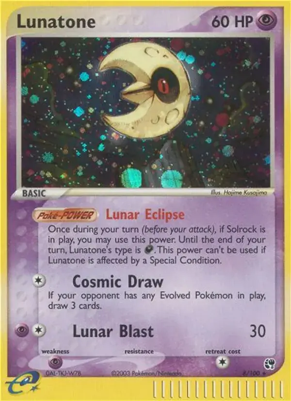 Lunatone, Sandstorm 8/100