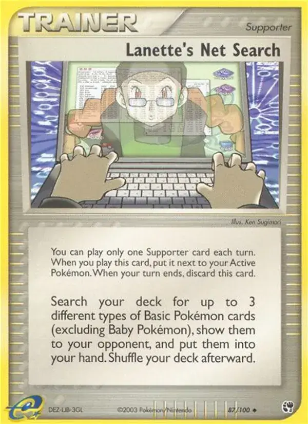 Lanette's Net Search, Sandstorm 87/100