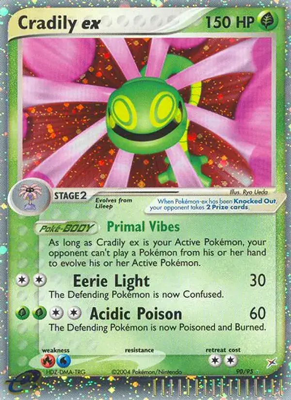 Cradily ex, Team Magma vs Team Aqua 90/95