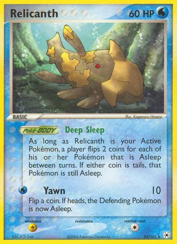 Relicanth, Hidden Legends 24/101