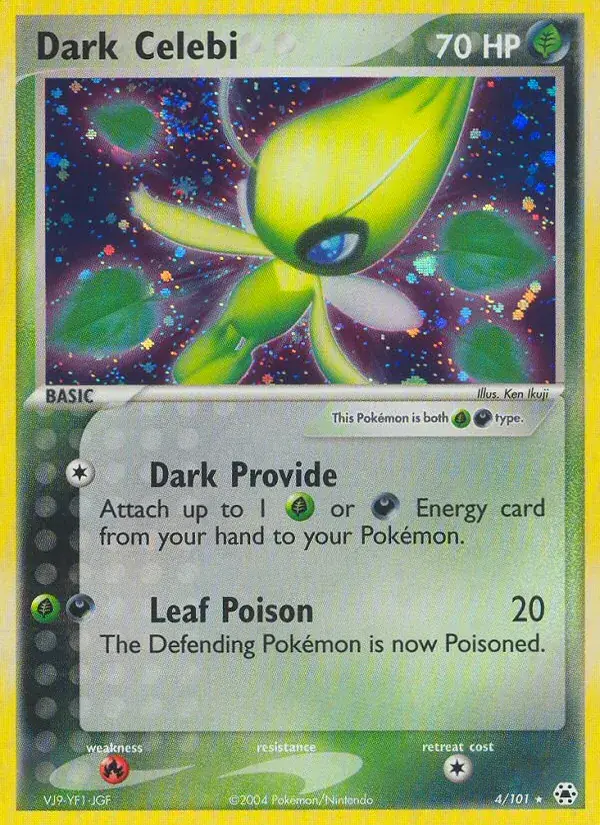 Dark Celebi, Hidden Legends 4/101