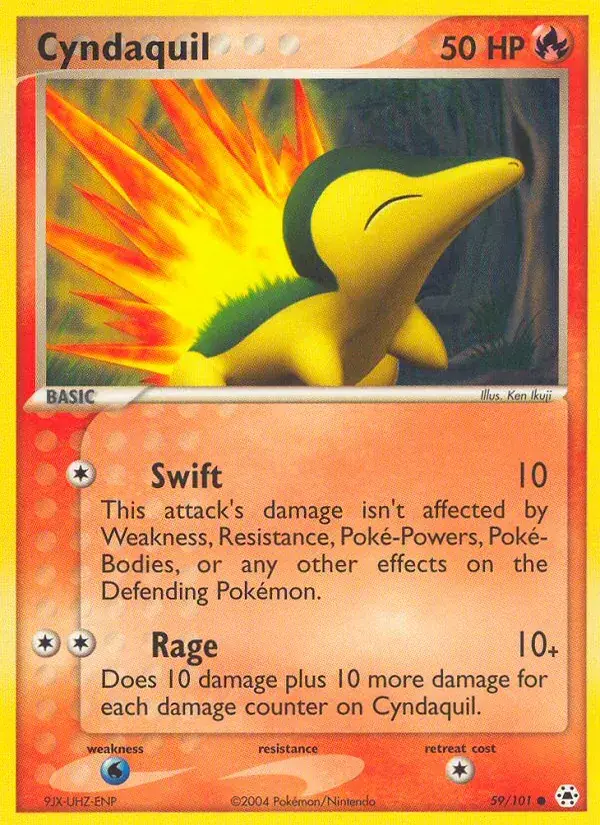 Cyndaquil, Hidden Legends 59/101