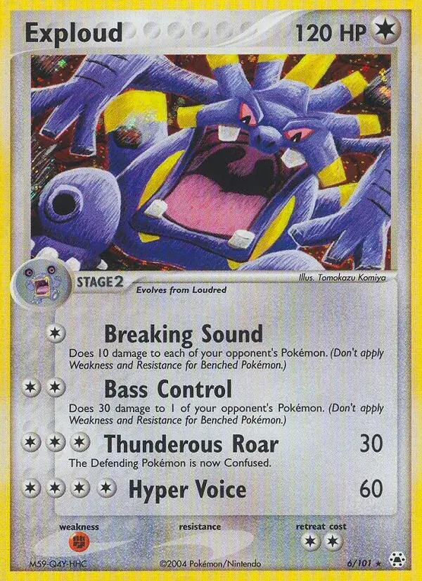 Exploud, Hidden Legends 6/101