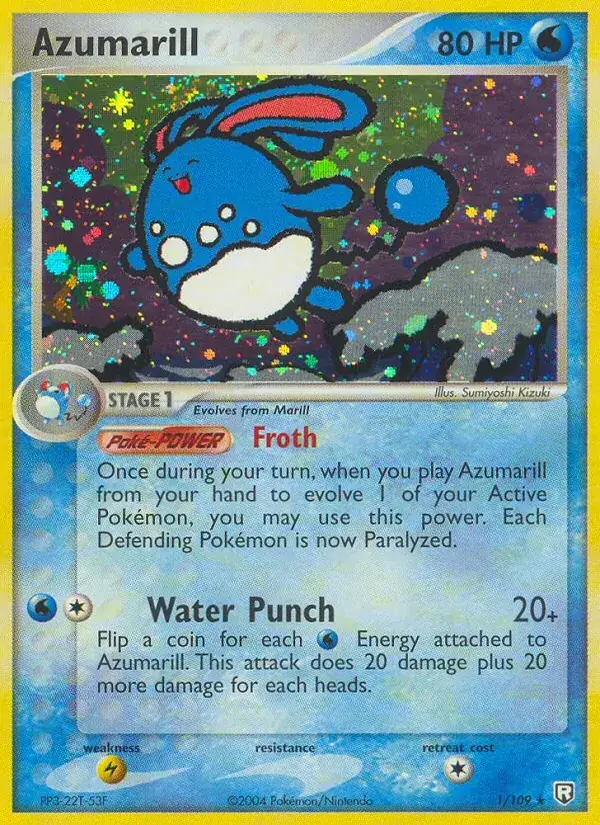 Azumarill, Team Rocket Returns 1/109