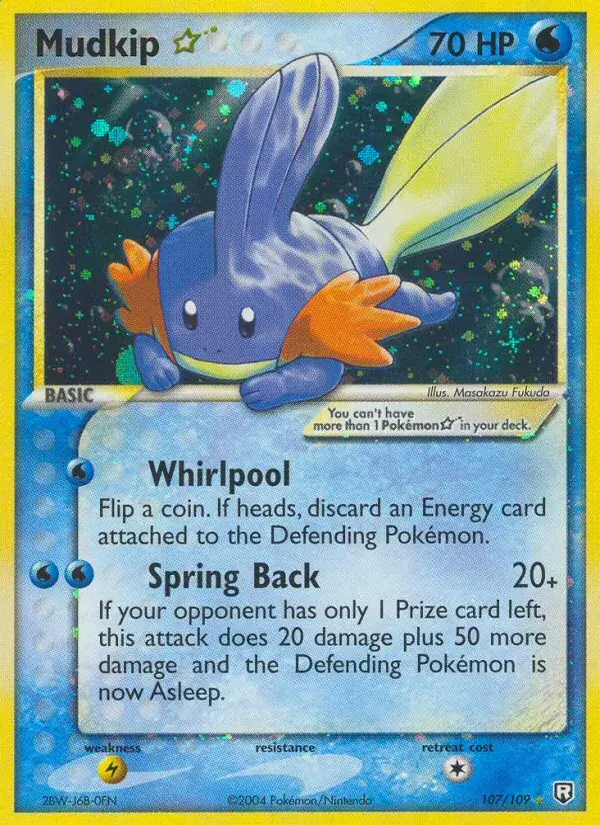 Mudkip ☆, Team Rocket Returns 107/109