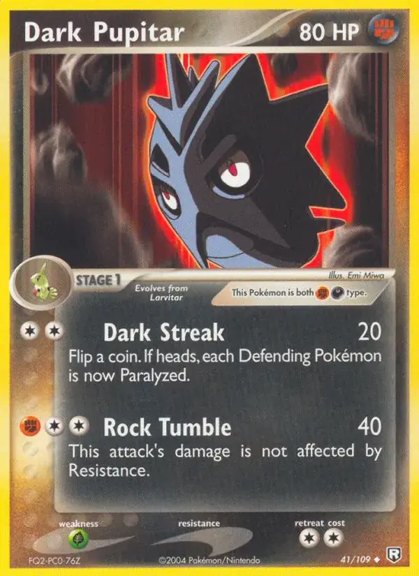 Dark Pupitar, Team Rocket Returns 41/109