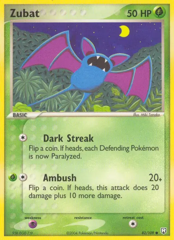 Zubat, Team Rocket Returns 82/109