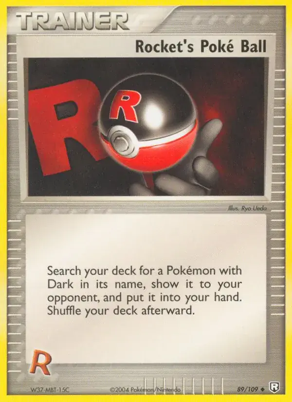 Rocket's Poké Ball, Team Rocket Returns 89/109