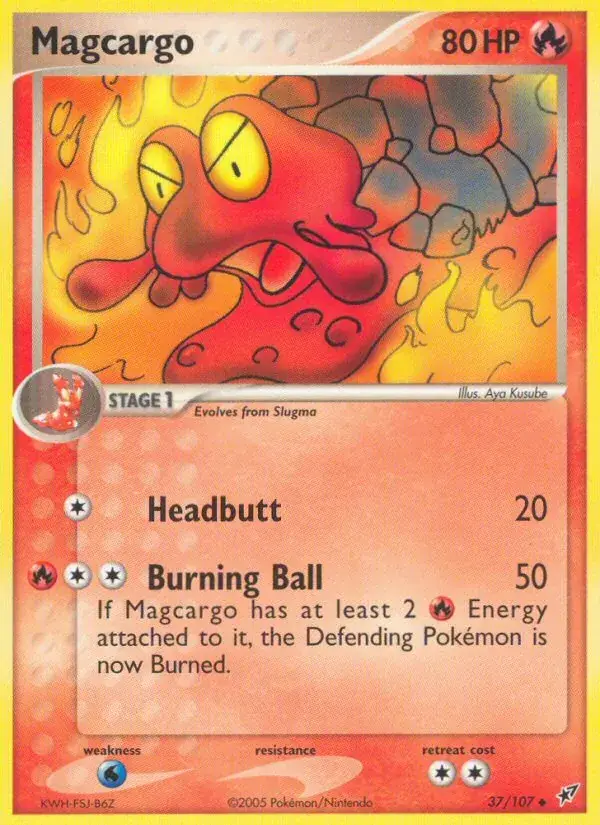 Magcargo, Deoxys 37/107