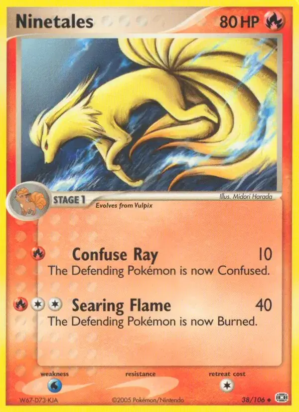 Ninetales, Emerald 38/106