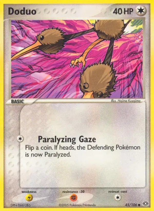 Doduo, Emerald 45/106