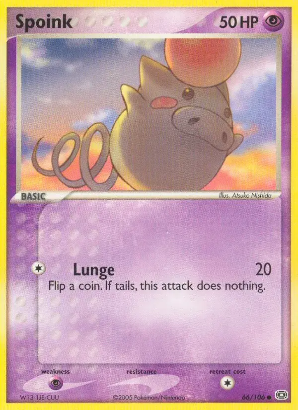 Spoink, Emerald 66/106