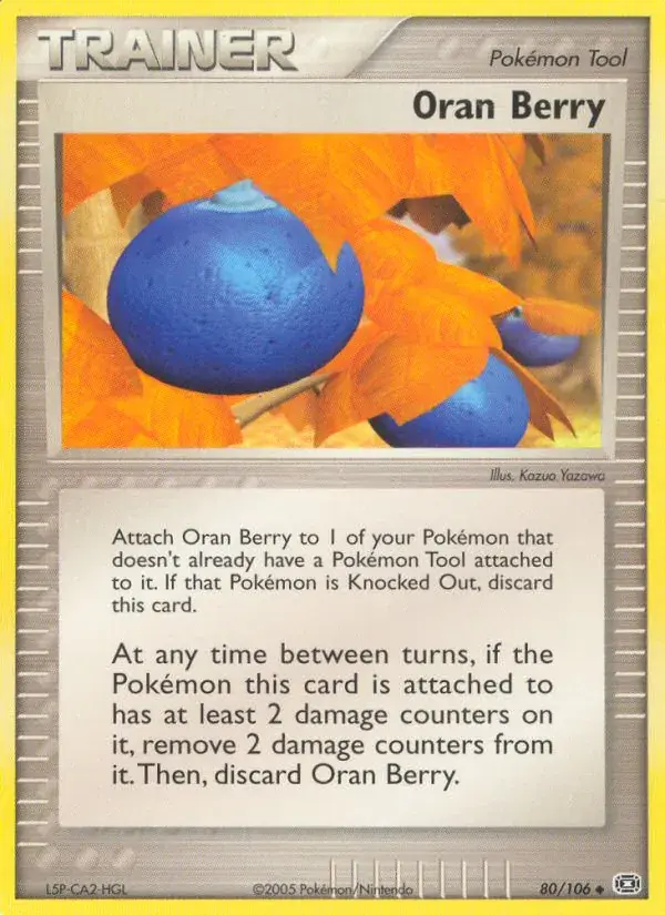 Oran Berry, Emerald 80/106