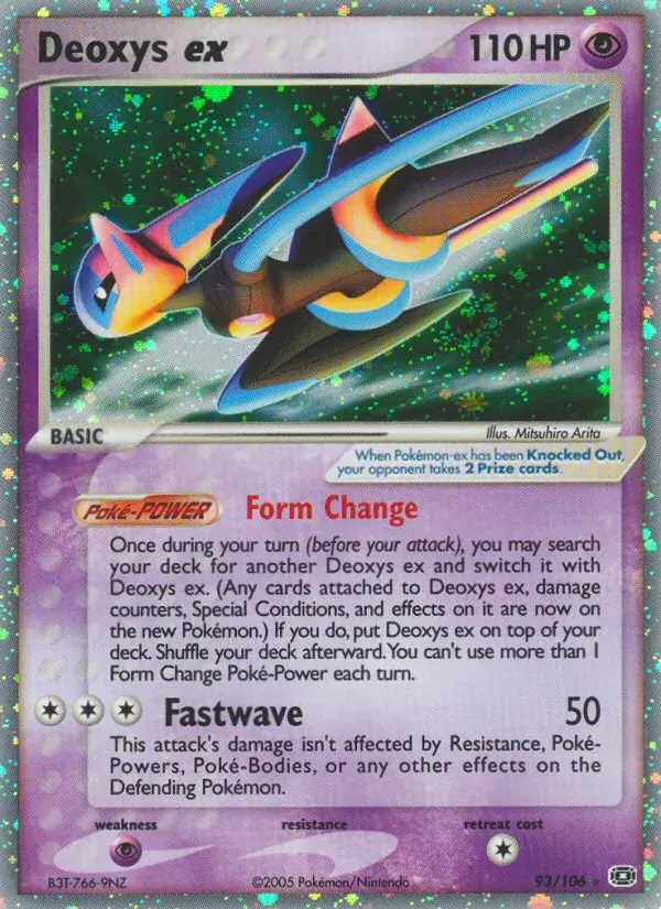 Deoxys ex, Emerald 93/106