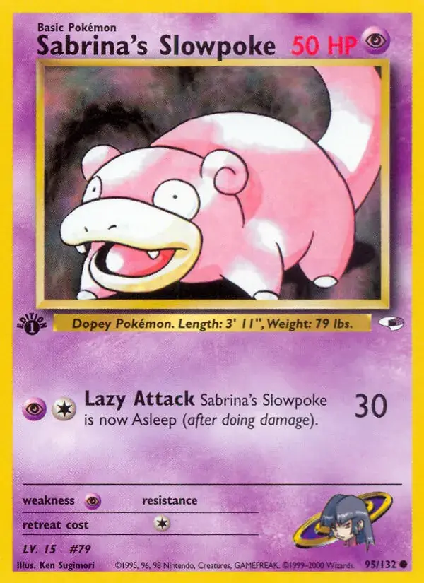 Sabrina's Slowpoke, Gym Heroes 95/132