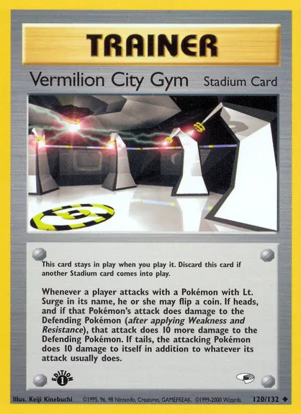 Vermilion City Gym, Gym Heroes 120/132