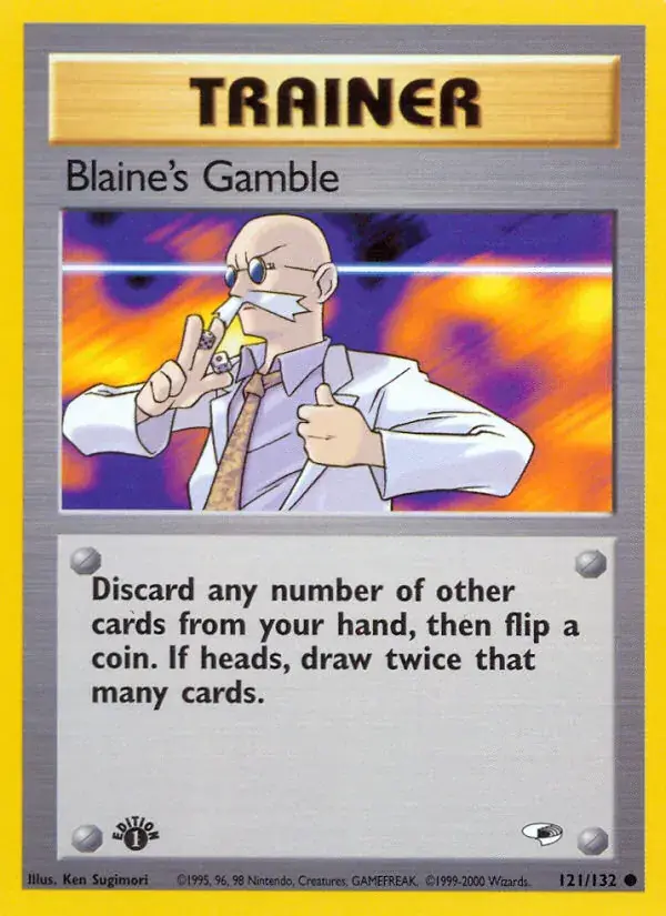 Blaine's Gamble, Gym Heroes 121/132