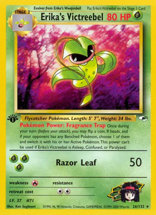 Erika's Victreebel, Gym Heroes 26/132