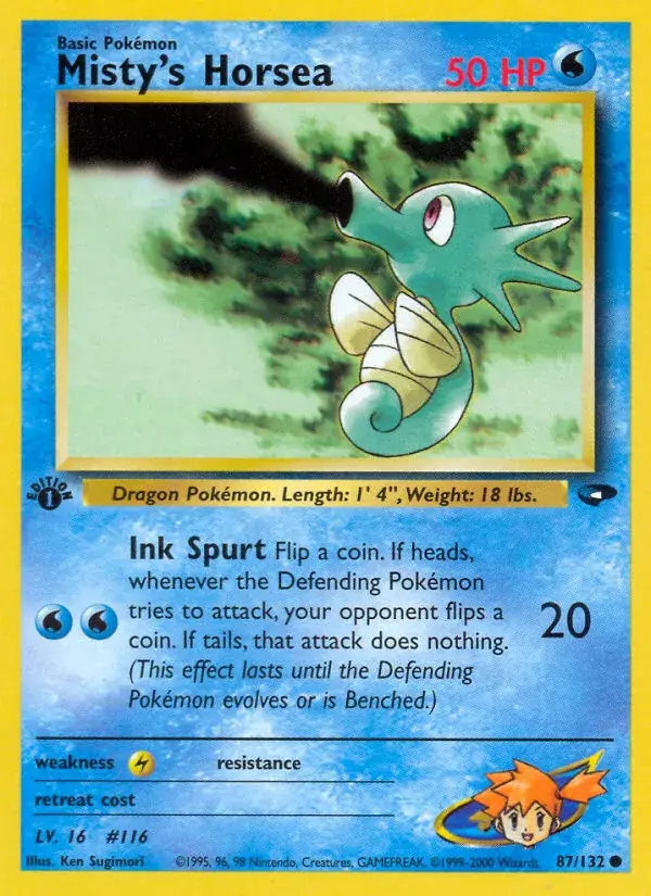 Misty's Horsea, Gym Challenge 87/132