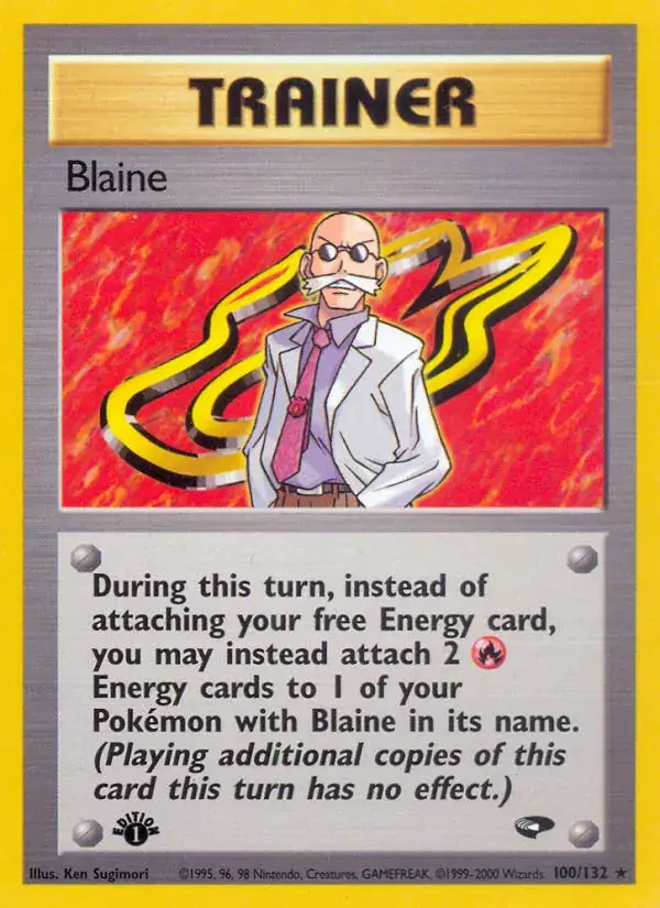 Blaine, Gym Challenge 100/132