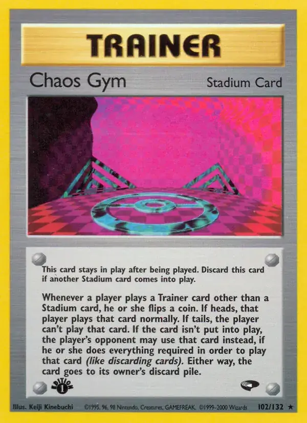 Chaos Gym, Gym Challenge 102/132