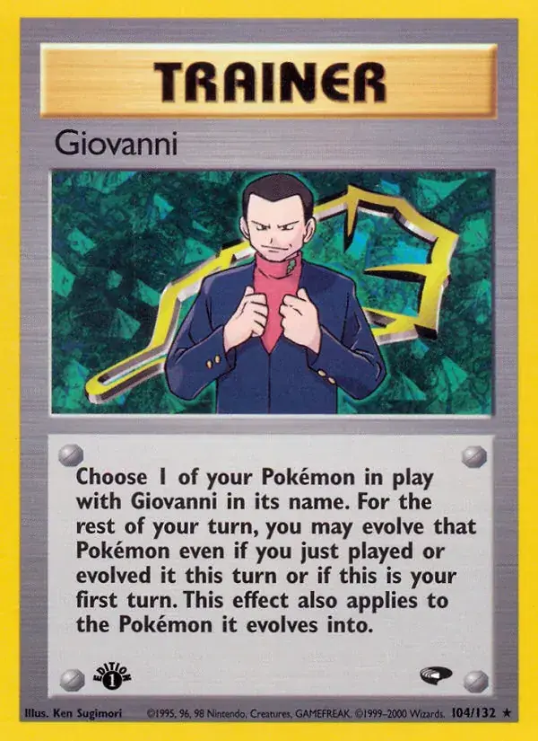 Giovanni, Gym Challenge 104/132