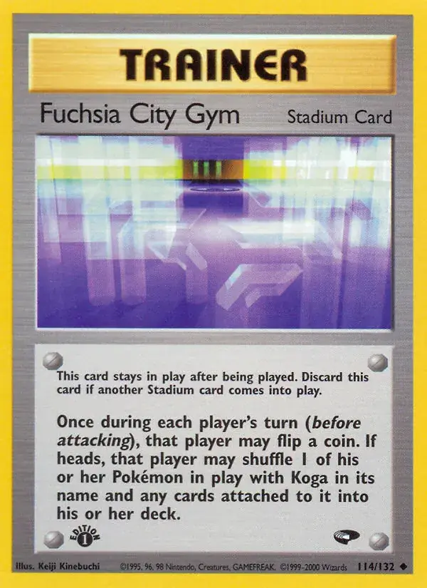 Fuchsia City Gym, Gym Challenge 114/132