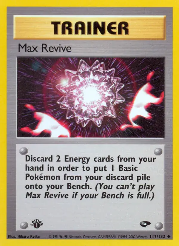 Max Revive, Gym Challenge 117/132