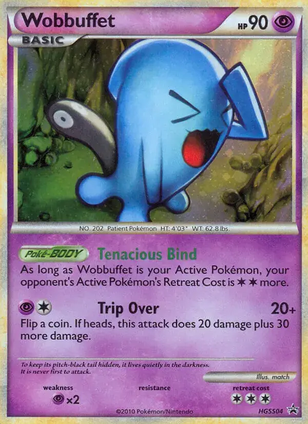 Wobbuffet, HGSS Black Star Promos HGSS04/25