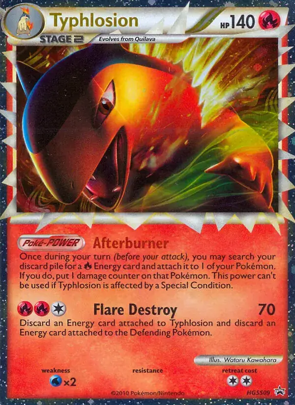 Typhlosion, HGSS Black Star Promos HGSS09/25