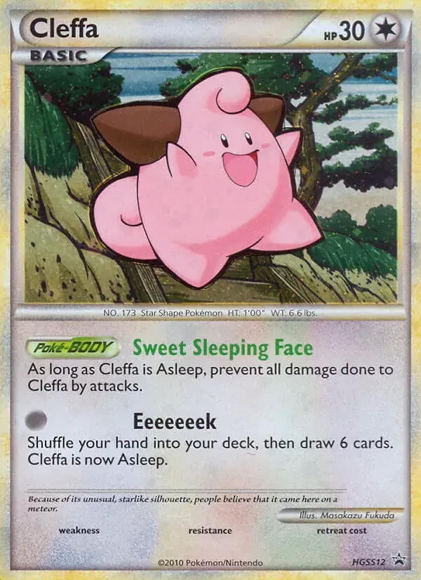 Cleffa, HGSS Black Star Promos HGSS12/25