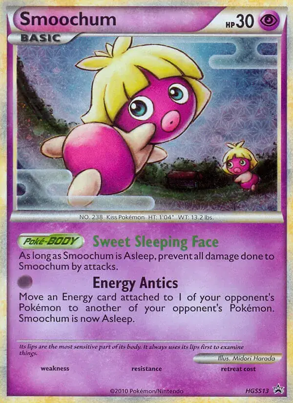 Smoochum, HGSS Black Star Promos HGSS13/25