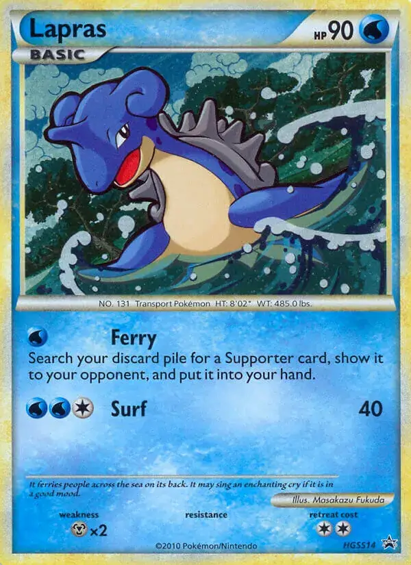Lapras, HGSS Black Star Promos HGSS14/25