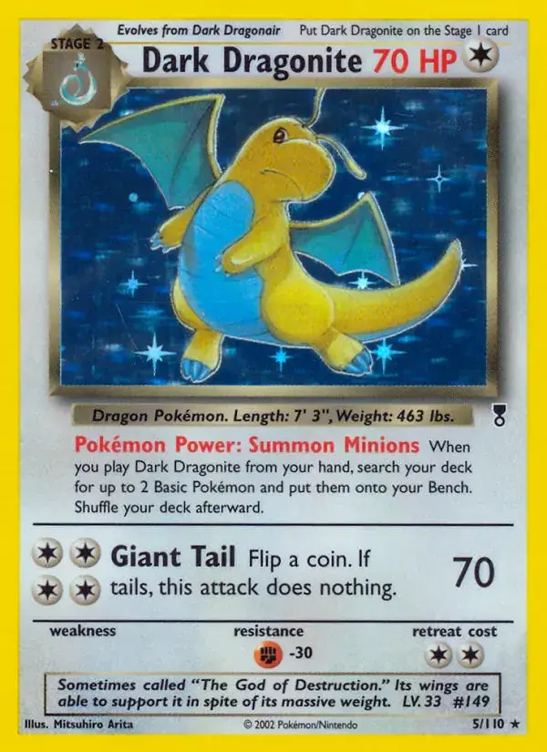 Dark Dragonite, Legendary Collection 5/110