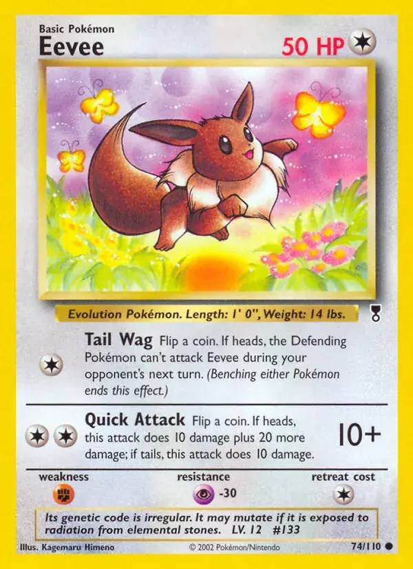 Eevee, Legendary Collection 74/110