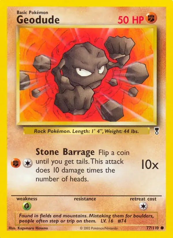 Geodude, Legendary Collection 77/110