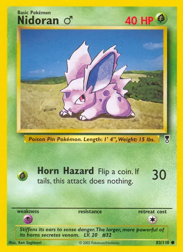Nidoran ♂, Legendary Collection 83/110