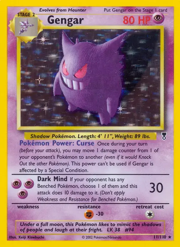 Gengar, Legendary Collection 11/110