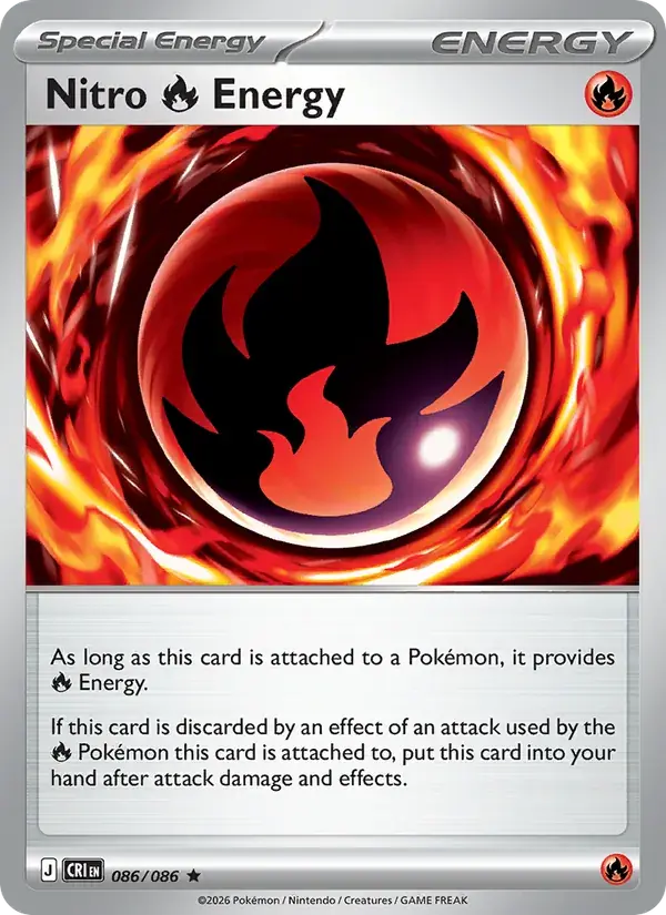 Nitro Fire Energy, Chaos Rising 086/86
