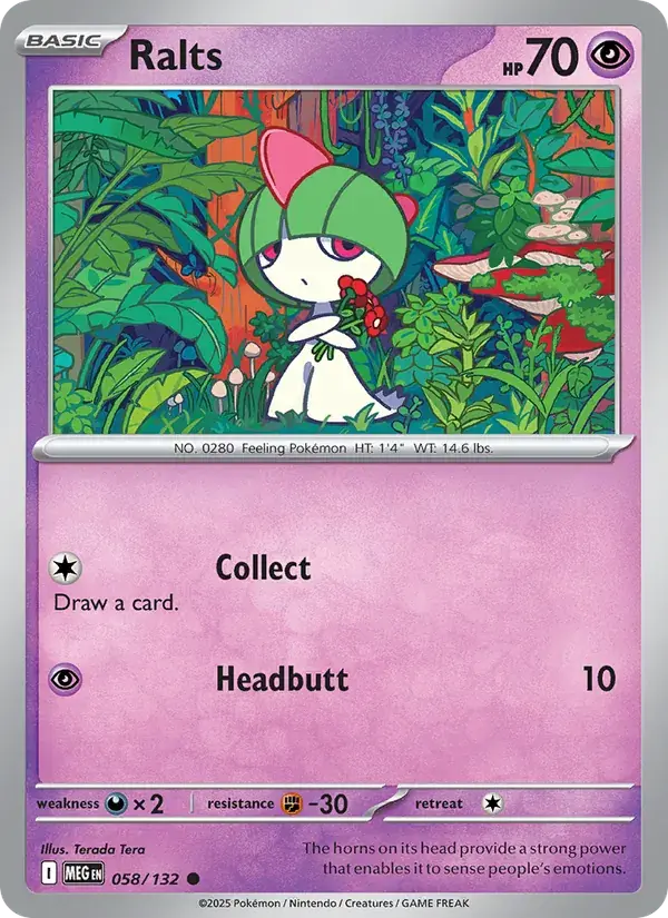 Ralts, Mega Evolution 058/132