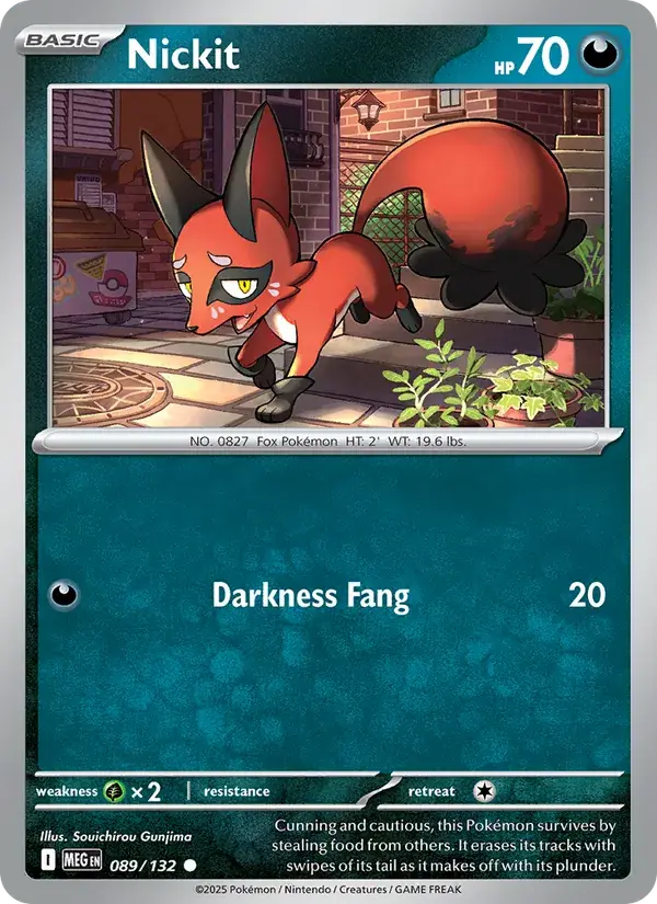 Nickit, Mega Evolution 089/132