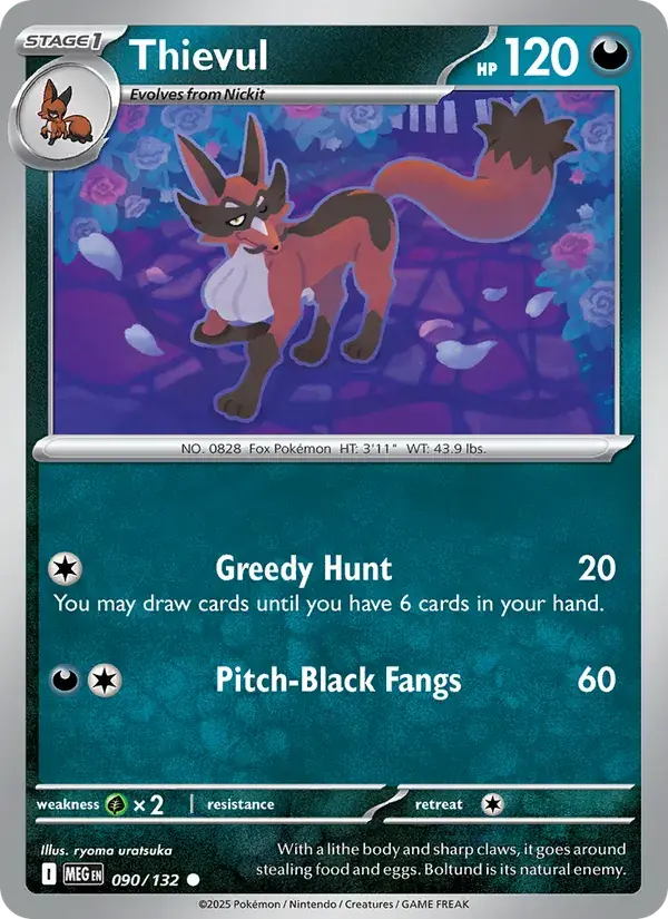 Thievul, Mega Evolution 090/132