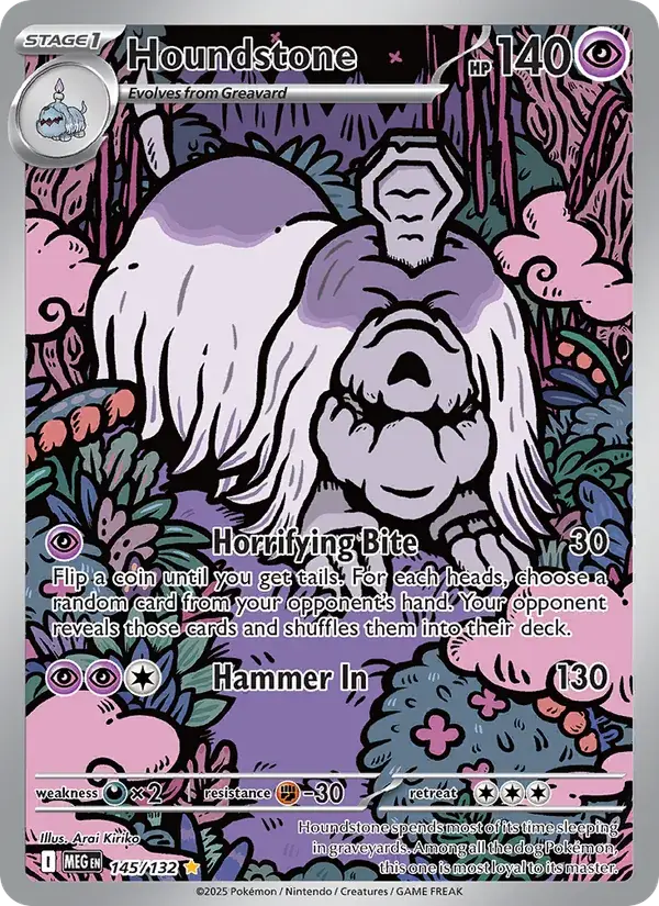 Houndstone, Mega Evolution 145/132
