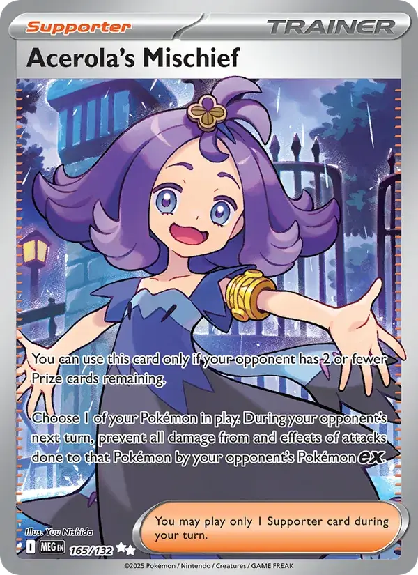 Acerola's Mischief, Mega Evolution 165/132