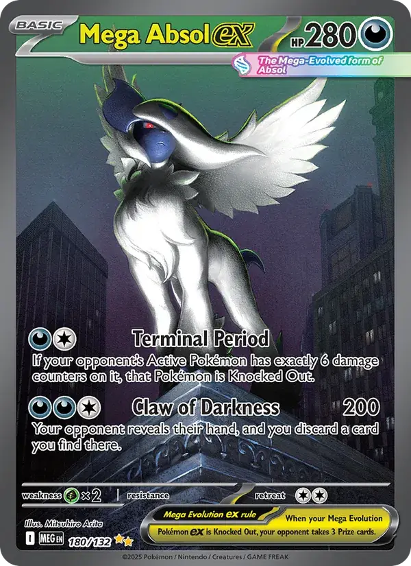 Mega Absol ex, Mega Evolution 180/132