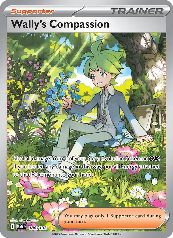 Wally's Compassion, Mega Evolution 186/132