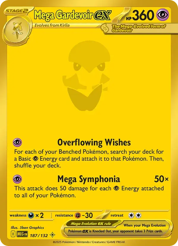 Mega Gardevoir ex, Mega Evolution 187/132