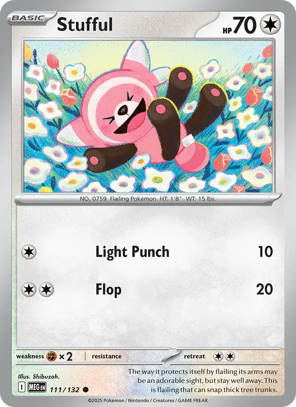 Stufful, Mega Evolution 111/132