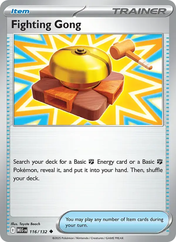 Fighting Gong, Mega Evolution 116/132