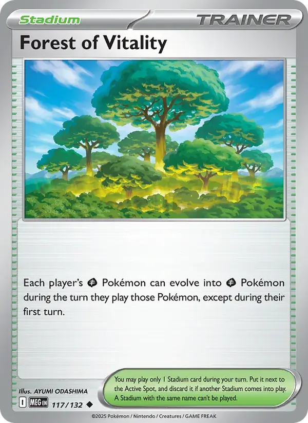 Forest of Vitality, Mega Evolution 117/132